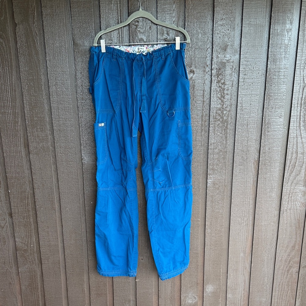 koi Women's Blue/Teal Cargo Pants